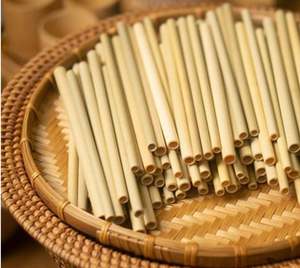 High Quality Natural Bamboo Disposable <b>Drinking</b> <b>Straws</b> Customizable Logo and Free Sample Included - Product Image 4