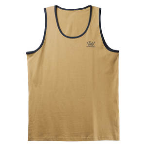 Venta caliente de calidad superior de los hombres Tank Top Loose Fit Gym Fitness Wear de punto transpirable estilo casual - Product Image 4