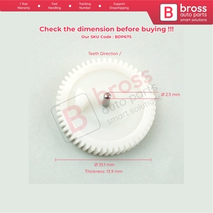 ชุดซ่อมเฟืองล็อคประตู BDP675 สำหรับรถยนต์ ML Class W163 W164 - Product Image 5