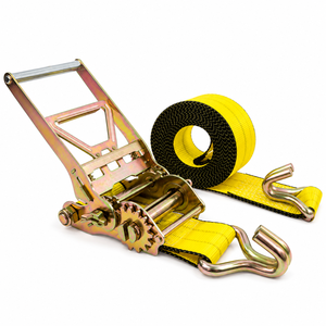 Ratchet <b>Cargo</b> Lashing Strap 100mm Hook Polyester 10000kg High Strength Transportation Equipment Private Label Manufacturer - Product Image 6