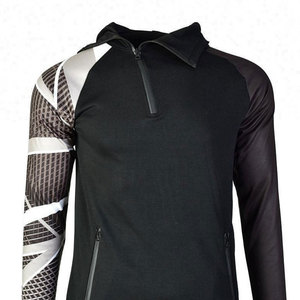 ชุดวอร์มผู้ชายพิมพ์ลายซับลิเมชันสีพื้นทำจากปากีสถาน - Product Image 6