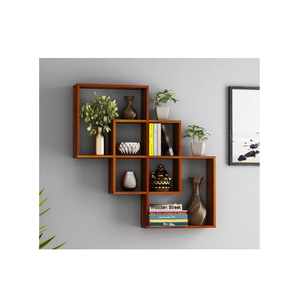 ของตกแต่งผนังไม้ตามสั่งเครื่องประดับโต๊ะงานฝีมือของตกแต่งบ้านไม้งานฝีมือธรรมชาติที่แนบมา - Product Image 2