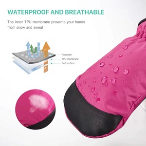 ถุงมือสกีสำหรับผู้ชายกันลมและกันน้ำ - Product Image 2