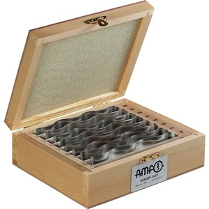 AMF 8-Pair Set No. 6344SP Parallel Underlay Size 9-23 Wavy 110 mm Length <b>Measuring</b> <b>Tools</b> - Product Image 1