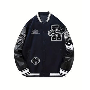 Veste universitaire en toile de haute qualité, taille personnalisée, avec logo personnalisé, capuche, prête pour l'hiver, caractéristiques écologiques - Product Image 1