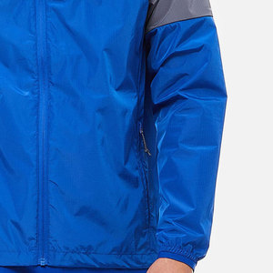 ชุดเซ็ตเสื้อแจ็คเก็ตกันลมและกางเกงขาสั้นผู้ชาย ปักโลโก้ตามสั่ง ผ้าไนลอนระบายอากาศ พร้อมฮู้ด - Product Image 5