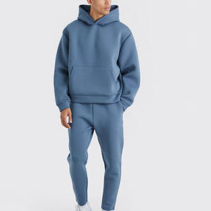 ชุดวอร์มเทคฟลีซผู้ชายทรงหลวม ระบายอากาศได้ดี คุณภาพสูง ออกแบบโลโก้เองได้ ขายส่ง - Product Image 1