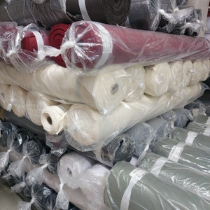 ผ้า100% ไมโครไฟเบอร์โพลีเอสเตอร์135 GSM สีพีชผิวแตกต่างกัน150ซม. สำหรับชุดเดรสหมวก - Product Image 4