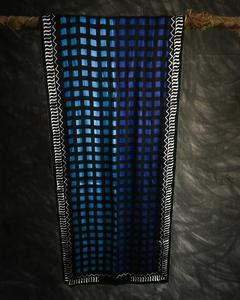 <b>Indian</b> Hand-Printed Luxury Cotton Indigo Stole <b>Scarves</b> for Women Ethnic Designer Collection With Silk Linen Jersey Hijab Pattern - Product Image 6