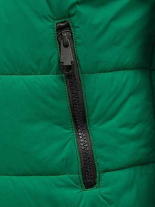 Gilet matelassé en toile décontracté pour homme avec fermeture à boutons, imperméable et respirant, couleurs et logo personnalisables, vente en gros - Product Image 5