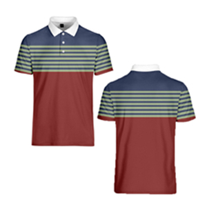 Chemises pour hommes OEM avec logo personnalisé par sublimation, 100 % coton, design avec poche, séchage rapide, respirantes, décontractées, mode, vente en gros, manches courtes - Product Image 4