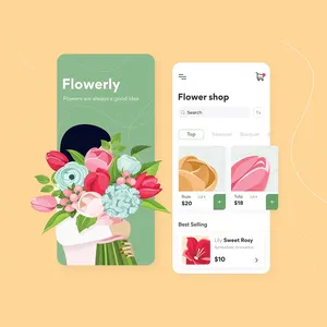 Website Voor Bloemen En Cadeauwinkel | E-Commerce Website Ontwerp En Webontwikkeling | Ontwikkeling Van Mobiele Applicaties