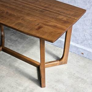 โต๊ะน้ำชาห้องนั่งเล่นสไตล์ญี่ปุ่นทำมือ 100x50x55 ซม. ไม้แอช TT68181 - Product Image 5