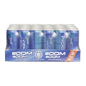 Boisson énergisante Boom Boom, 250 ml (lot de 24) - Product Image 1