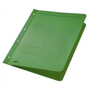 Leitz DIN <b>A4</b> 250g/m Recycled Green Manila Cardboard Eyelet <b>Folder</b> Premium File Organization - Product Image 1