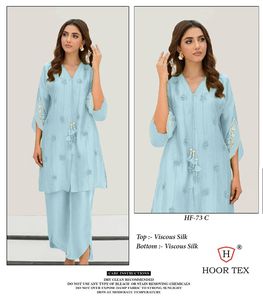 Elegante y lujoso traje de fiesta de seda viscosa Shalwar Kameez para mujer en XL (42) Traje étnico elegante - Product Image 2