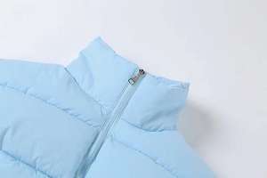 Veste matelassée en duvet pour hommes manteau d'hiver chaud et épais matelassé fournisseur OEM ODM pour streetwear et vêtements de plein air - Product Image 2