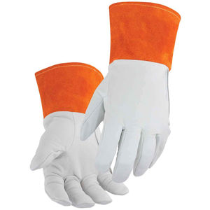 Guante aluminizado de aramida de alta temperatura Guantes de trabajo de seguridad de soldadura de extinción de incendios resistentes al calor - Product Image 1