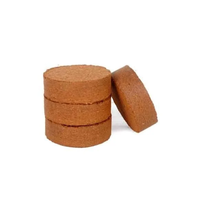 30 mm Coco Coir Disque Tourbe pour la Plantation/Cocopeat Granulés/Coco Cubes Semis Bloc de Sol de l'Inde pour les Plantes et le Jardinage