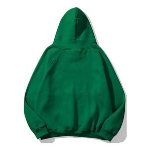 320gsm ผ้าฝ้ายใส่ได้ทั้งชายและหญิงป้องกันริ้วรอยมีฮู้ดแขนยาวขนาดใหญ่พิเศษสำหรับออกกำลังกายยิมฤดูร้อนฤดูใบไม้ร่วงงานตามสั่ง - Product Image 2