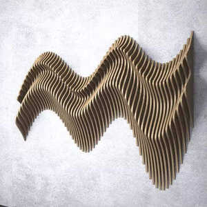 Premium <b>Wooden</b> 3D <b>Wall</b> Art <b>Panel</b> Art Deco Design Hanging for Home and Hotel Birthday Cheap Price - Product Image 5