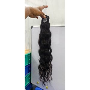 ผมแท้ธรรมชาติอินเดีย 100% เกรด Remy  แบบเส้นเดียวจากผู้บริจาค  แบบตรง  คุณภาพสูงสุด - Product Image 1