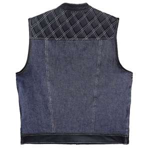 Gilet en cuir pour hommes, hiver, bouton, coupe-vent, écologique, qualité d'exportation pour les acheteurs américains et européens à prix avantageux - Product Image 5
