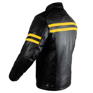 Veste en cuir de course de haute qualité, coupe-vent, grande taille, vêtements de sport, dernier design, équipement de protection complet pour moto - Product Image 4