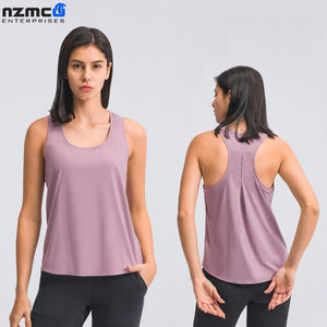 Women's Casual <b>Summer</b> <b>Tank</b> <b>Top</b> for Sports & Gym Workouts Quick-Drying & Breathable Jersey Long Length - Product Image 2