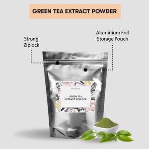 Polvo de extracto de té verde orgánico VedaOils | Polvo de extracto de té verde para hacer barro para acné, puntos negros y piel - Product Image 2