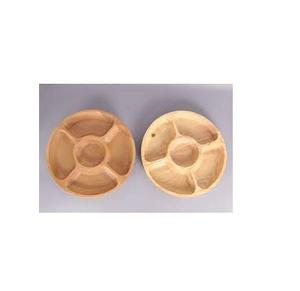 Plateau à fruits secs en bois 100% naturel pour la vaisselle de bureau et la décoration de table de salon - Product Image 3