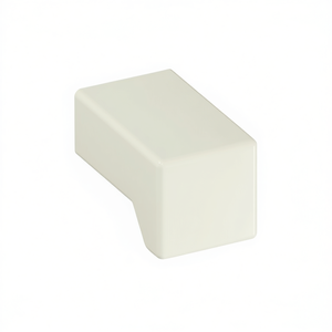 HEWI 547.15 Pure White Plastic Furniture Knob 99% Pure for Cabinet Organizers - Product Image 3