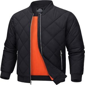 Veste bomber d'hiver avec poches en cuir de vache imperméable et coupe-vent, dernier design et meilleure qualité - Product Image 3