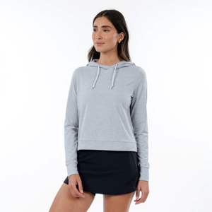 Sudadera con capucha de rendimiento para mujer que absorbe la humedad, transpirable y ligera para correr, gimnasio y fitness - Product Image 2