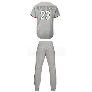Uniforme de Béisbol para Hombre Cómodo y Fabricado en Fábrica, Uniforme de Béisbol Sostenible para Uso en Exteriores - Product Image 2