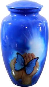 El mejor suministro de exportador a granel, la urna de recuerdo de aluminio y Metal 100% más vendida, urnas funerarias/de cremación aplicables para adultos de la India - Product Image 3