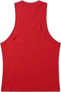 Camiseta Deportiva de Tirantes para Hombre, Ajustada, de Secado Rápido, Cuello en V, 100% Poliéster, Color y Logotipo Personalizables 2026 - Product Image 2