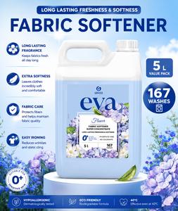 Ensemble de lessive Alpi Color Détergent & Adoucissant Eva 5L Gel parfumé aux fleurs pour vêtements (167 lavages) - Product Image 4