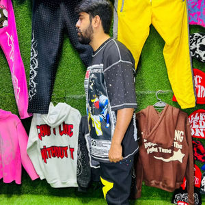 Camiseta de algodón con diamantes de imitación 100% algodón Regular Increíble calidad Cambio rápido Precio bajo Patrón impreso Más importante - Product Image 4