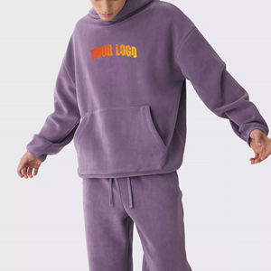 Top vente 100% coton épais épais éponge française de haute qualité vierge surdimensionné Streetwear Logo personnalisé pull à capuche sweats à capuche - Product Image 4