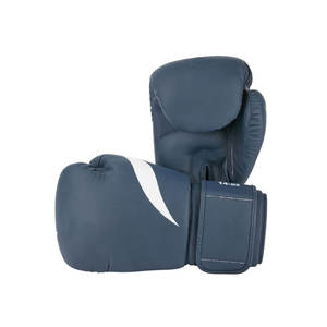 Cowhide PU Leather % Premium Quality Boxing Gloves Custom Design Professional Breathable Adjustable <b>Wrist</b> <b>Strap</b> - Product Image 3