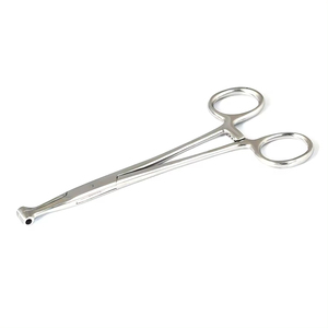 Meilleure vente en acier inoxydable non verrouillable Septum Forceps nez langue tatouage corps Piercing pince pince outil prix raisonnable - Product Image 5