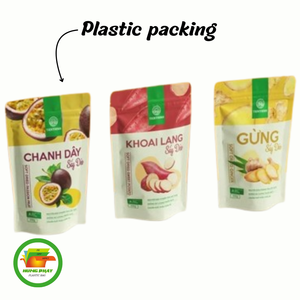 Pochette debout de qualité alimentaire avec thermoscellage et fermeture éclair Emballage imprimé personnalisé pour le chocolat, la banane, les fruits secs et les frites OEM - Product Image 4