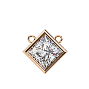 Pendentif en or massif 18 carats de luxe avec diamant pour femmes, avec pierre précieuse cultivée en laboratoire certifiée IGI - Product Image 6