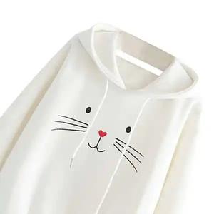 2025-26Custom OEM Logo Design Cotton Hoodie Impresión Hoodie Mujeres High Quality Custom Gym Hoodies - Product Image 3