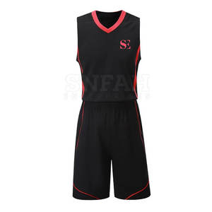 Tenue de basketball unisexe sur mesure, 100% polyester respirant, ensembles de maillots de basketball pour équipes - Product Image 1