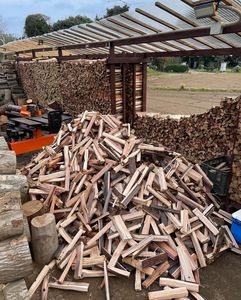 Leña secada al horno en bolsas Paquete variado-Producto relacionado con la energía de abedul abeto de roble. - Product Image 1