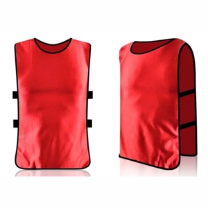 Meilleures ventes bavoirs de football gilet maille entraînement réversible sport conceptions personnalisées léger respirant séchage rapide 100% maille Polyester - Product Image 1