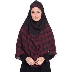 ฮิญาบผ้าชีฟองแบบมีริบบิ้นผ้าพันคอแบบย่นฮิญาบผ้าชีฟองสำหรับผู้หญิงผ้าคลุมไหล่ฮิญาบแบบมีจีบกระเพื่อมระบายอากาศได้ดี - Product Image 3