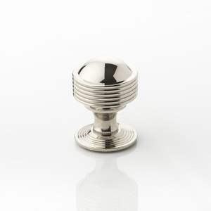 Premium Quality <b>Silver</b> Metal <b>Door</b> <b>Knob</b> Designed For Long Lasting Strength And Elegant Entry <b>Door</b> Enhancements - Product Image 1